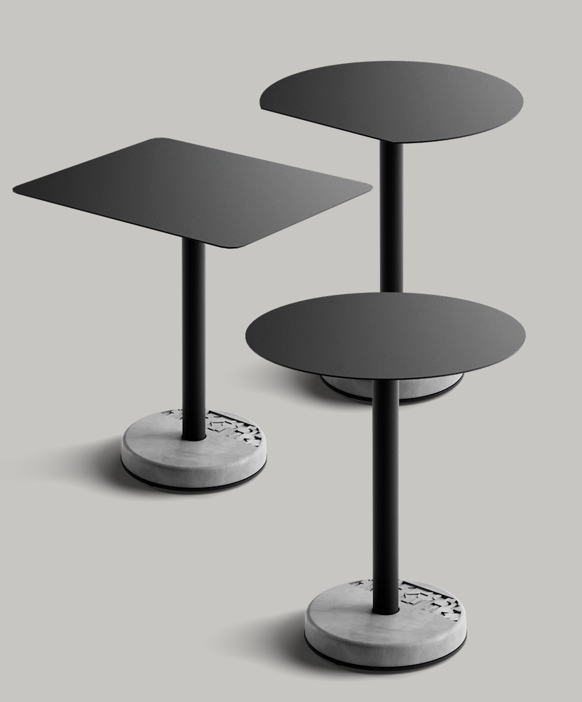 Table Donut - vue 1